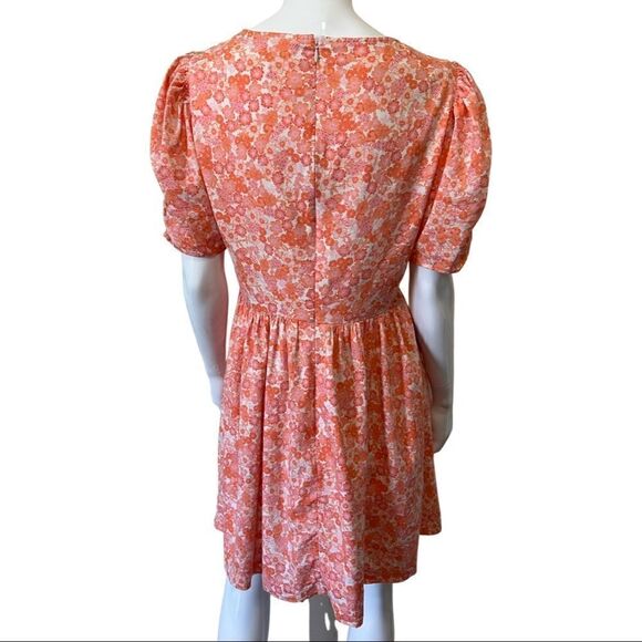 BP  Orange/Peach Summer Dress size -Medium - Picture 6 of 10